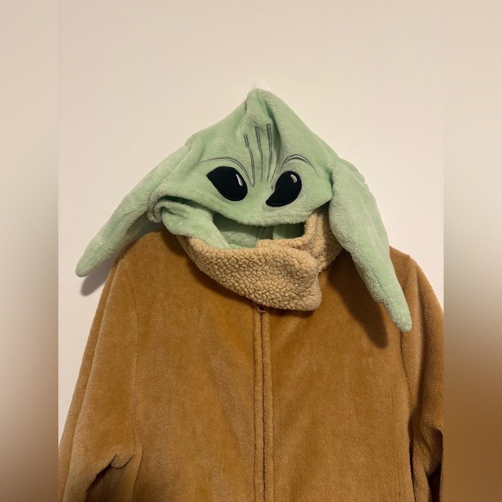 Star wars YODA onesie with hood - Picture 4 of 6